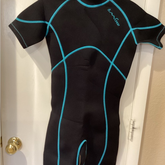 OMGear Wetsuit Women 3mm Neoprene Dive Snorkeling Dive Wet Suit Size Small - Picture 7 of 9